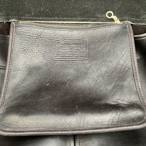 Vintage Coach No. 699-6918 Black Musette Briefcase Made in NY - Picture 7 of 11